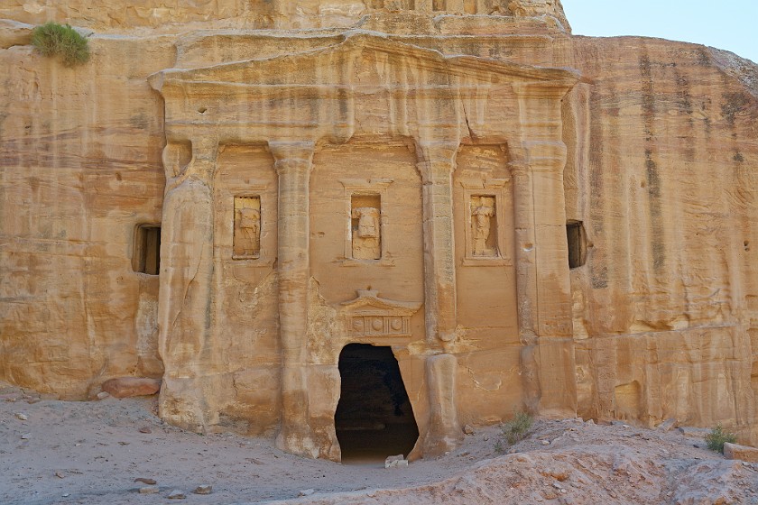 Petra. Tomb of the Roman Soldier. Wadi Musa. .