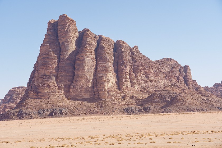Wadi Rum. Seven Pillars of Wisdom. Wadi Rum. .