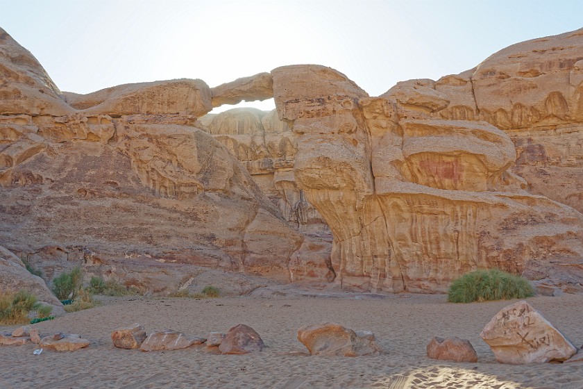 Wadi Rum. Um Frouth Rock Arch. Wadi Rum. .