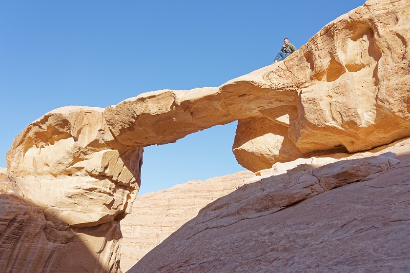 Wadi Rum. Um Frouth Rock Arch. Wadi Rum. .