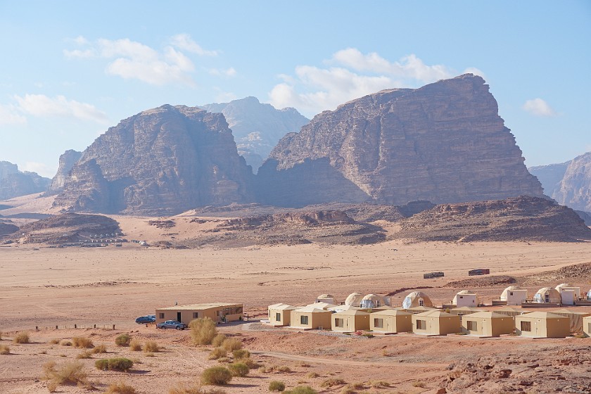 Wadi Rum. Desert camp. Wadi Rum. .