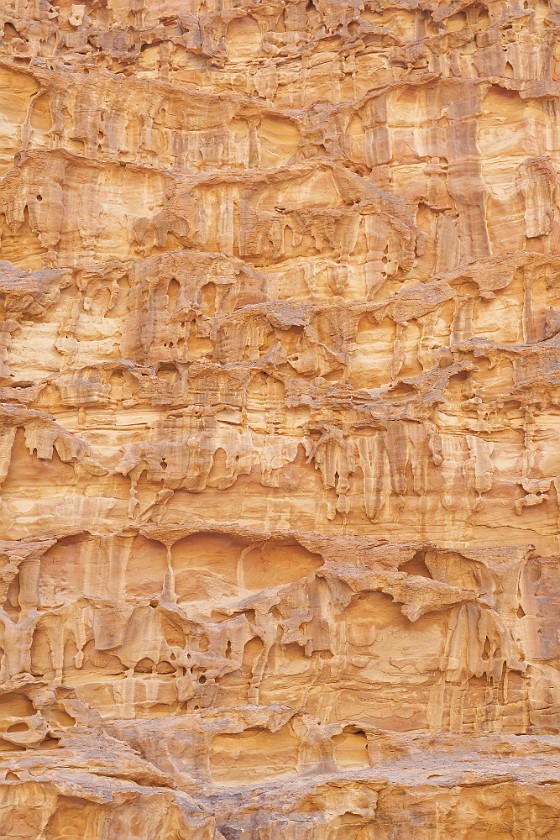 Wadi Rum. Rock surface. Wadi Rum. .
