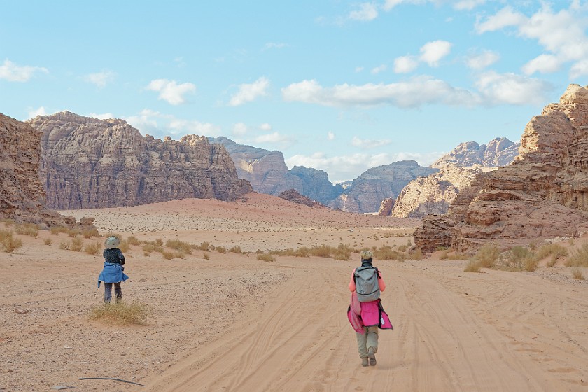 Wadi Rum. Hiking. Wadi Rum. .