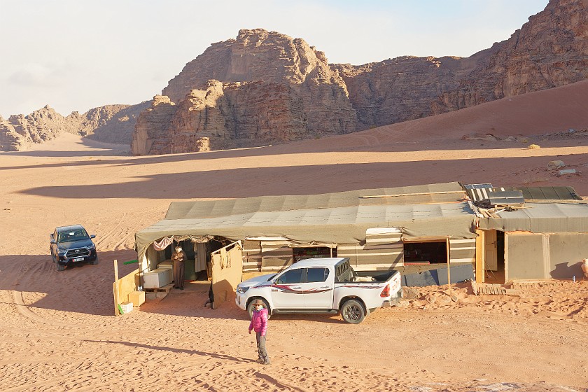 Wadi Rum. Shop at the Mushroom Rock. Wadi Rum. .