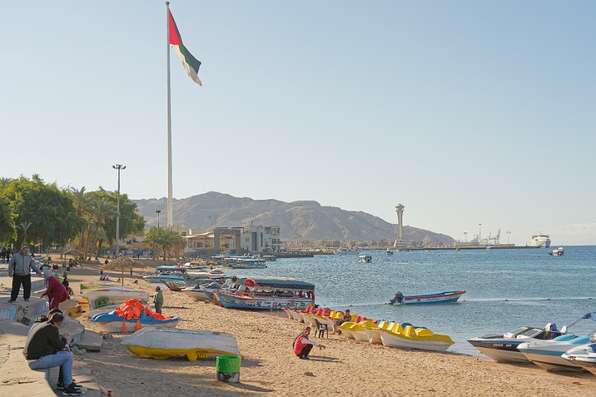 Aqaba. Al-Ghandour beach. Aqaba. .