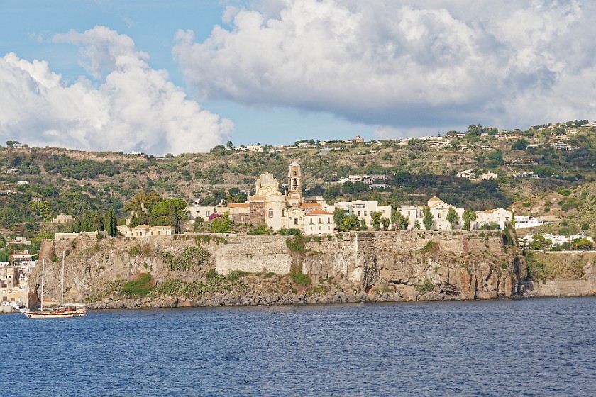 Lipari. Lipari castle. Lipari. .