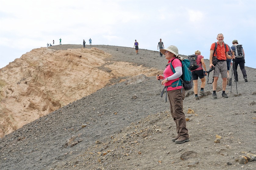 Hiking on Vulcano. Hiking. Vulcano. .