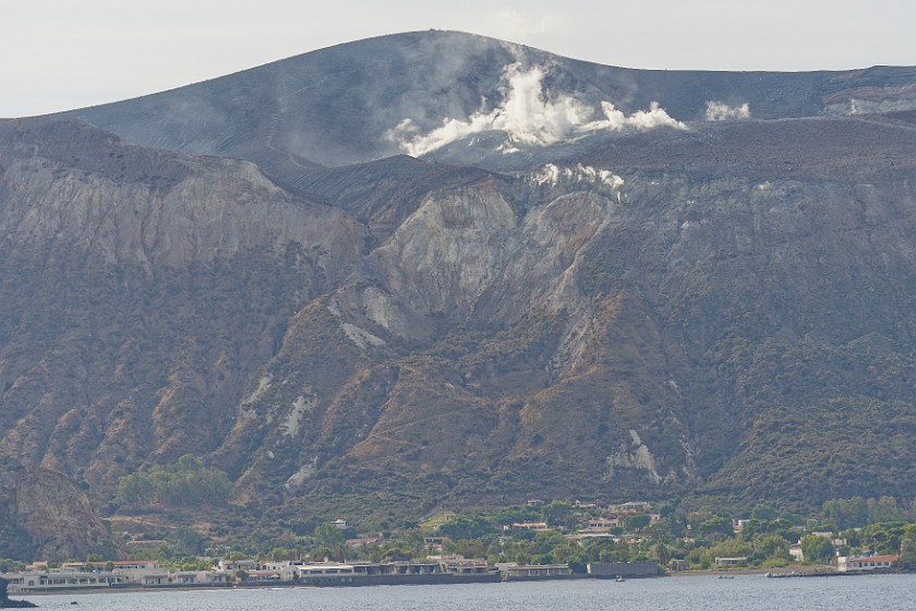 Hiking on Vulcano. Vulcano. Vulcano. .