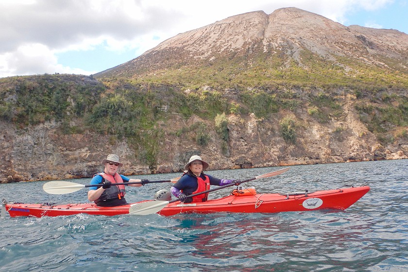 Kayaking on Vulcano. Kayaking. Vulcano. .