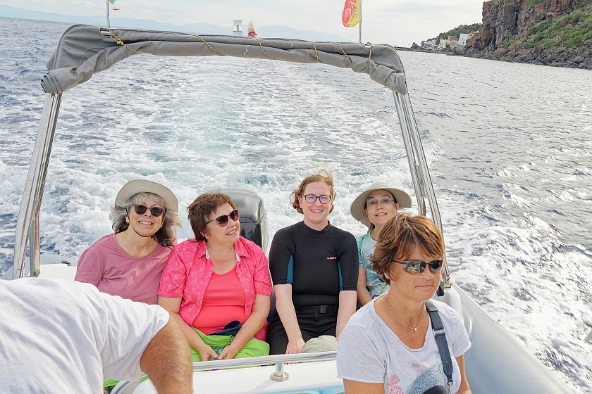 Alicudi. Boat tour. Alicudi. .