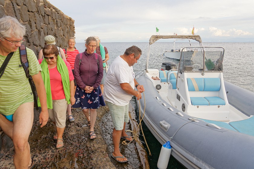 Alicudi. Boat. Alicudi. .