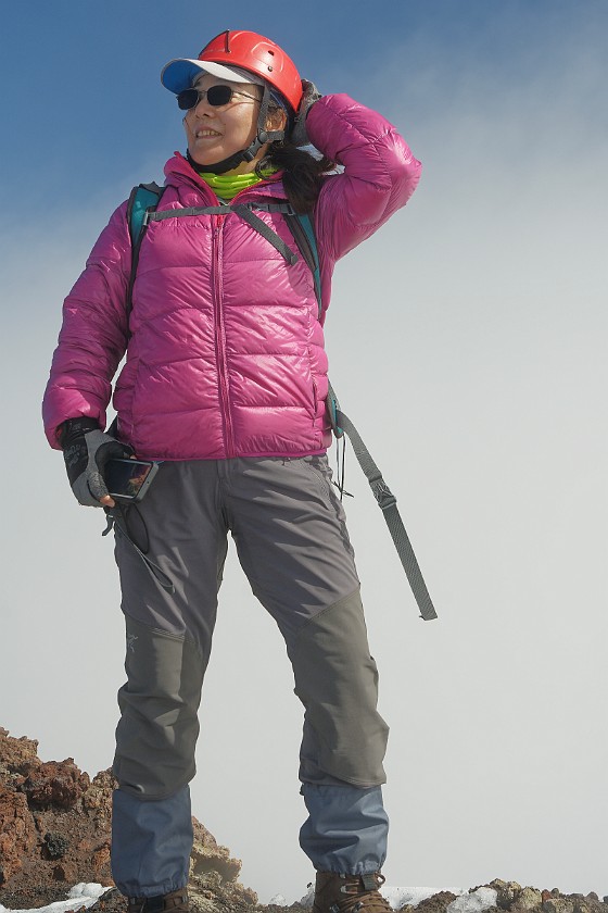 Hiking in the Etna North Area. Portrait. Linguaglossa. .