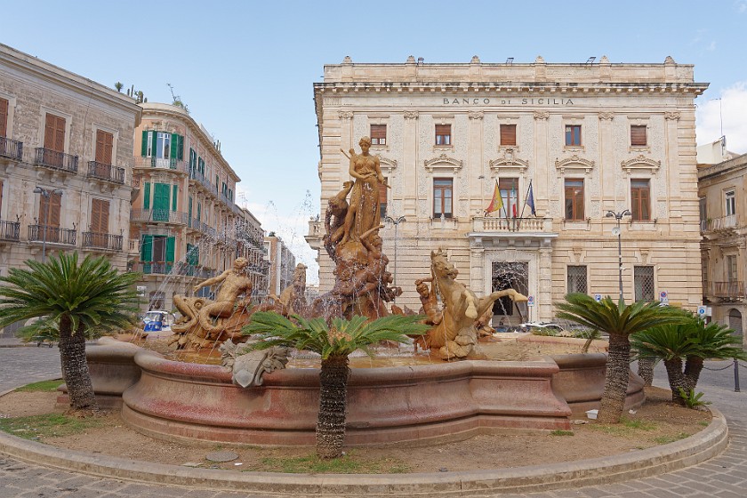 Siracusa. Fountain of Diana. Siracusa. .