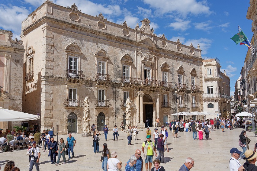 Siracusa. Piazza del Duomo. Siracusa. .
