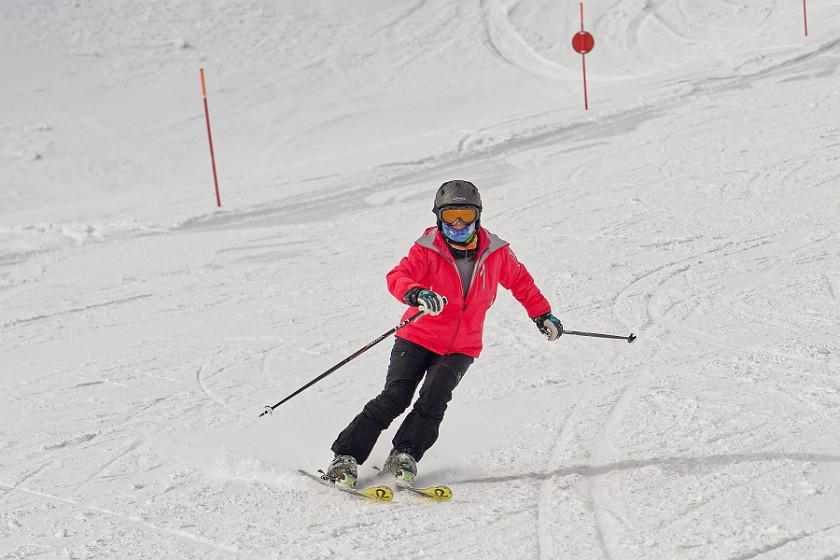 Skiing in the Schnalstal. Skiing. Kurzras. .