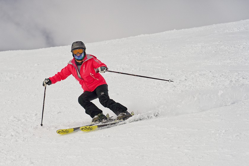 Skiing in the Schnalstal. Skiing. Kurzras. .
