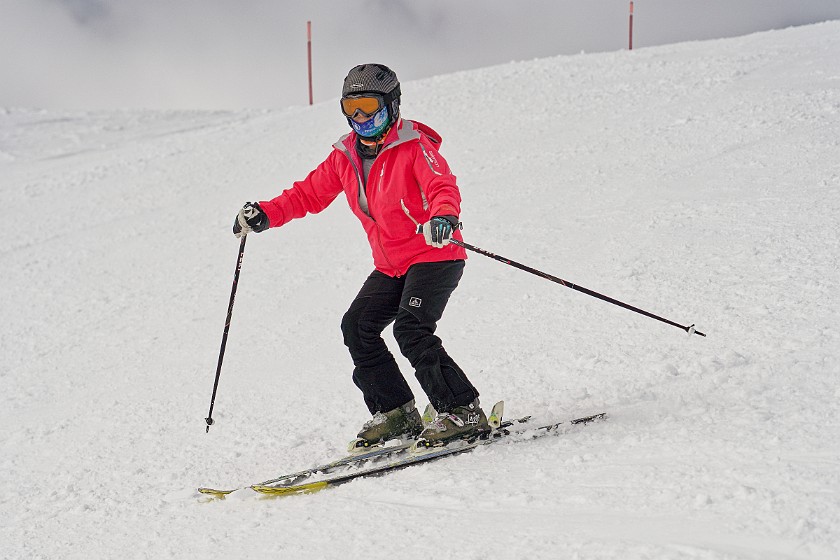 Skiing in the Schnalstal. Skiing. Kurzras. .