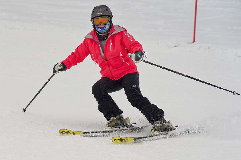 Skiing in the Schnalstal. Skiing. Kurzras. .