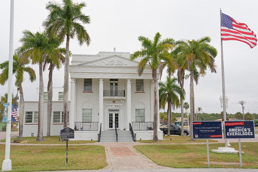 Everglades City. City hall. Everglades City. .
