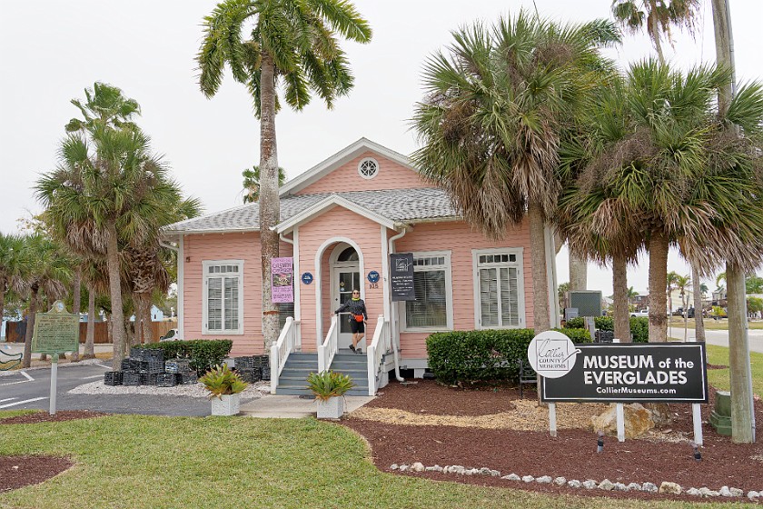 Everglades City. Museum of the Everglades. Everglades City. .