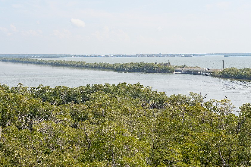 Everglades City. View on the causeway to Chokoloskee. Everglades City. .