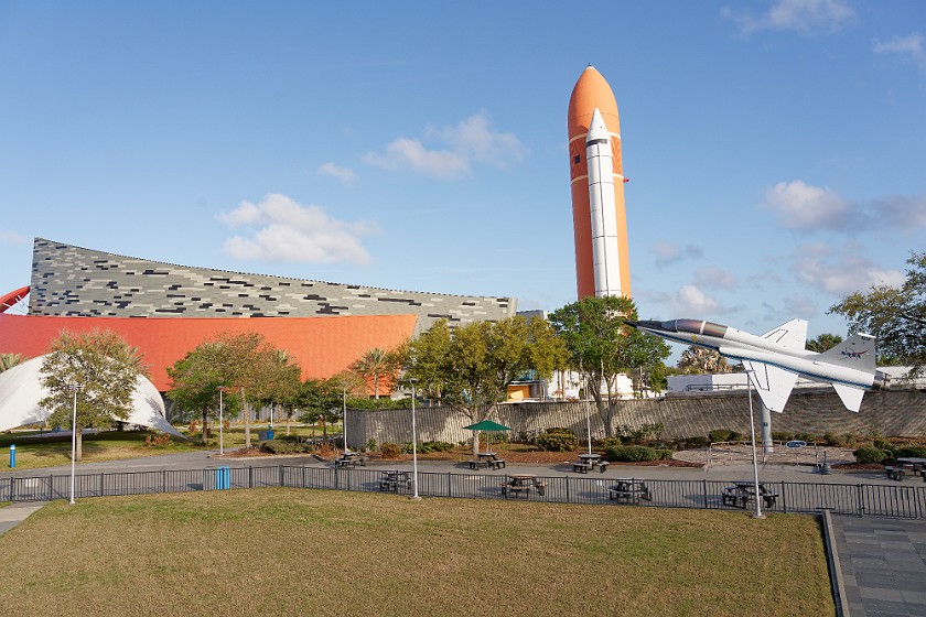 Kennedy Space Center. Hall of the Space Shuttle Atlantis. Merritt Island. .