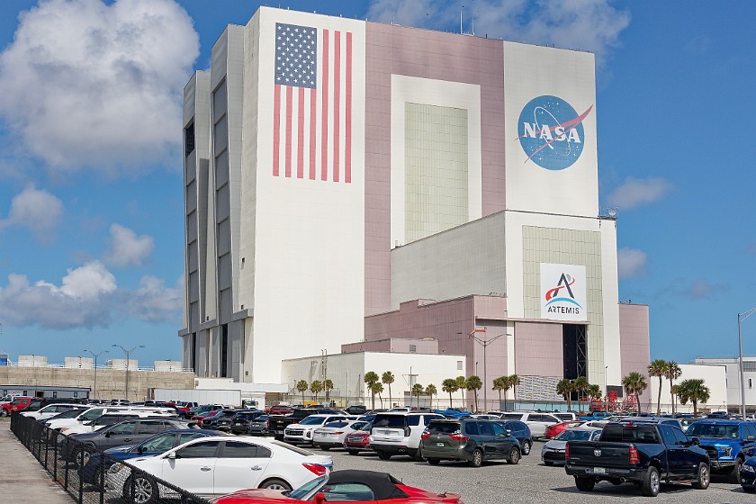 Kennedy Space Center. NASA vehicle assembly building. Merritt Island. .