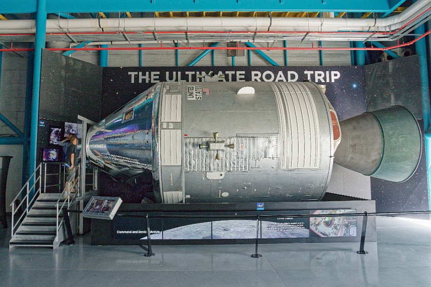 Kennedy Space Center. Command and service module. Merritt Island. .