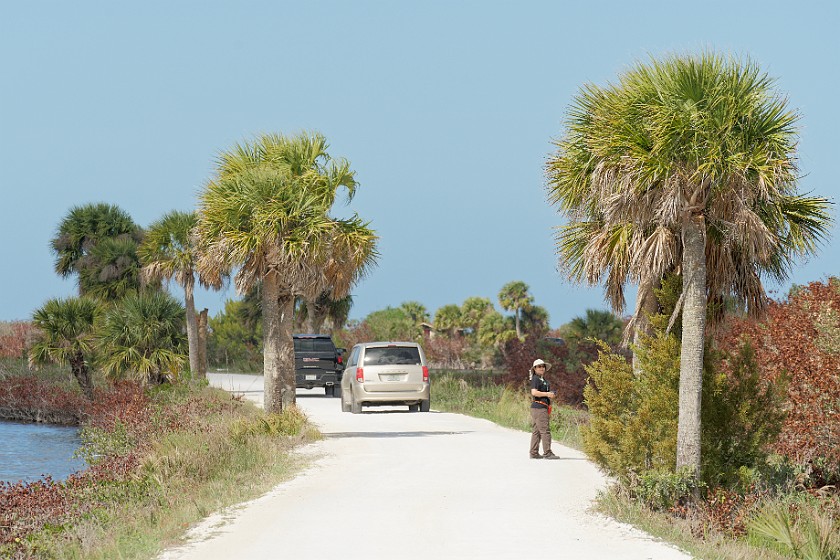 Black Point Wildlife Drive. Road. Merritt Island. .